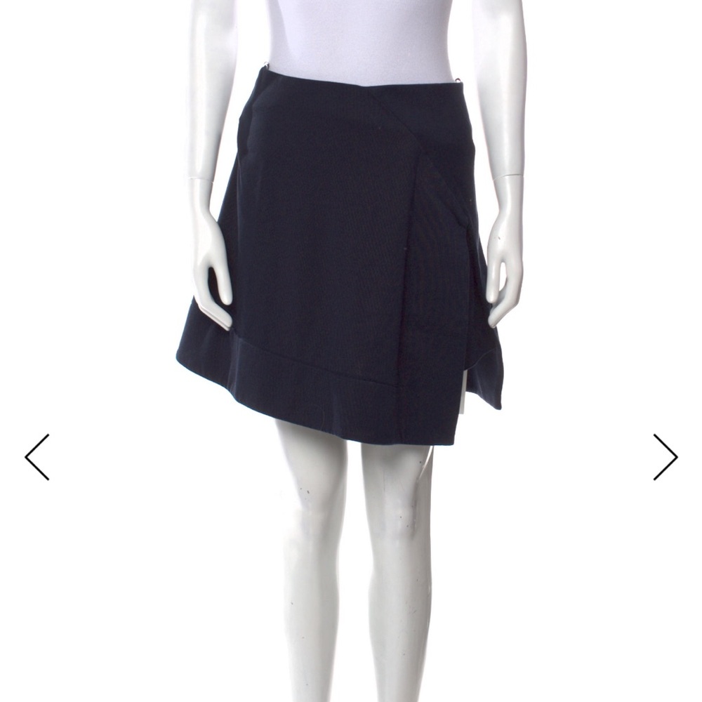 Atlein 66% cotton/ 34% silk mini skirt